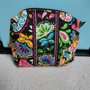 Vera Bradley Disney Parks Midnight Mickey Large Cosmetic Bag NWT